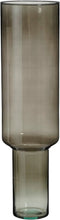 Mica Decorations Fallon Vaas - 19x19x70 cm - Glas - Zwart