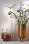 Mica Decorations Fallon Vaas - 29x29x20 cm - Glas - Rood