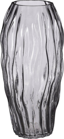 Mica Decorations Feline Vaas - H32 x Ø16 cm - Glas - Donkerbruin