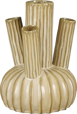 Mica Decorations Felipe Tulpenvaas - H27 x Ø20 cm - Keramiek - Beige