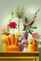 Mica Decorations Felipe Vaas - 16x16x30 cm - Keramiek - Geel