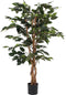 Mica Decorations Ficus Kunstplant - H110 x Ø65 cm - Groen
