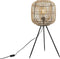 Mica Decorations Figo Vloerlamp - H76,5 x Ø32,5 cm - Bamboe - Bruin
