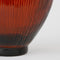 Mica Decorations Firenza Fles Vaas - H59 x Ø29 cm - Gerecycled Glas - Donkerbruin
