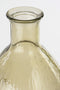 Mica Decorations Firenza Fles Vaas - H59 x Ø29 cm - Gerecycled Glas - Lichtbruin