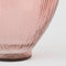 Mica Decorations Firenza Fles Vaas - H59 x Ø29 cm - Gerecycled Glas - Lichtroze