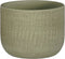 Mica decorations - Florian pot rond groen h12xd13cm