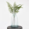 Mica Decorations Florine Fles Vaas - H44 x Ø22 cm - Gerecycled Glas - Transparant
