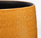 Mica Decorations Floyd Bloempot - H21 x Ø24 cm - Okergeel