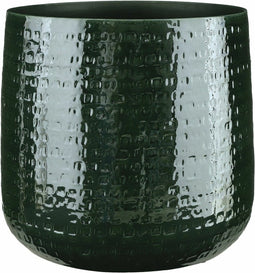 Mica Decorations Floyd Bloempot - H30 x Ø32 cm - Groen