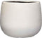 Mica Decorations Gabriel Bloempot - H16 x Ø18 cm - Keramiek - Wit