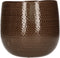 Mica Decorations Gabriel Bloempot - H19 x Ø21 cm - Keramiek - Grijs