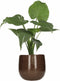 Mica Decorations Gabriel Bloempot - H19 x Ø21 cm - Keramiek - Grijs