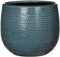 Mica Decorations Gabriel Bloempot - H20 x Ø25 cm - Keramiek - Blauw