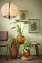 Mica Decorations Gabriel Bloempot - H20 x Ø25 cm - Keramiek - Oker