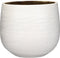 Mica Decorations Gabriel Bloempot - H20 x Ø25 cm - Keramiek - Wit