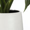 Mica Decorations Gabriel Bloempot - H20 x Ø25 cm - Keramiek - Wit