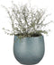Mica Decorations Gabriel Bloempot - H25 x Ø29 cm - Keramiek - Blauw