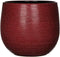 Mica Decorations Gabriel Bloempot - H25 x Ø29 cm - Keramiek - Bordeaux