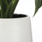 Mica Decorations Gabriel Bloempot - H25 x Ø29 cm - Keramiek - Wit