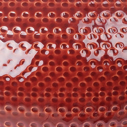 Mica Decorations Gabriel Plantenschaal - H16 x Ø32 cm - Keramiek - Bordeaux