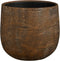 Mica Decorations Giovanni Bloempot - 21x21x19 cm - Keramiek - Roest