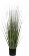 Mica Decorations Gras Kunstplant - H92 x Ø35 cm - Groen