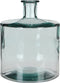 Mica Decorations Guan Fles Vaas - H26 x Ø21 cm - Gerecycled Glas - Transparant