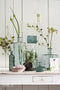 Mica Decorations Guan Fles Vaas - H26 x Ø21 cm - Gerecycled Glas - Transparant