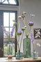 Mica Decorations Guan Fles Vaas - H26 x Ø21 cm - Gerecycled Glas - Transparant