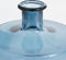 Mica Decorations Guan Fles Vaas - H26 x Ø21 cm - Gerecycled Glas - Blauw