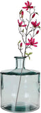 Mica Decorations Guan Fles Vaas - H26 x Ø21 cm - Gerecycled Glas - Transparant