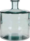 Mica Decorations Guan Fles Vaas - H26 x Ø21 cm - Glas - Set van 2