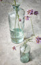Mica Decorations Guan Fles Vaas - H40 x Ø15 cm - Gerecycled Glas - Transparant