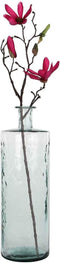 Mica Decorations Guan Fles Vaas - H75 x Ø25 cm - Gerecycled Glas - Transparant