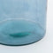Mica Decorations Guan Fles Vaas - H75 x Ø25 cm - Gerecycled Glas - Blauw