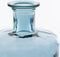 Mica Decorations Guan Fles Vaas - H75 x Ø25 cm - Gerecycled Glas - Blauw