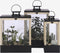 Mica Decorations Halton Lantaarn Plantenkas - L28 x B17 x H37,5 cm - Zwart