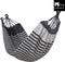 Mica Decorations Hangmat - L230 x B120 cm - Zwart gestreept