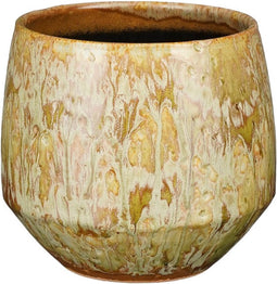 Mica Decorations Harris Bloempot - 20x20x18 cm - Keramiek - Taupe
