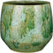 Mica Decorations Harris Bloempot - 29x29x26 cm - Keramiek - Groen