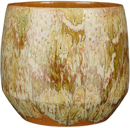 Mica Decorations Harris Bloempot - 32x32x29 cm - Keramiek - Taupe