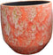 MICA DECORATIONS HARRIS BLOEMPOT ROND ROOD - H29XD32cm