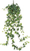 Mica Decorations Hedera Kunst Hangplant - H129 cm - Groen Bont