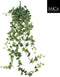Mica Decorations Hedera Kunst Hangplant - H129 cm - Groen Bont