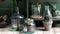 Mica Decorations Hella Glazen Stolp - H23 x Ø17 cm - Transparant, Lichtbruin