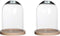 Mica Decorations Hella Stolp - H23 x Ø17 cm - Glas - Set van 2