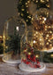 Mica Decorations Hella Stolp - H37 x Ø23 cm - Naturel - Hout / Glas