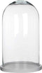 Mica Decorations Hella Stolp H37 x Ø23 cm - Wit - Hout / Glas