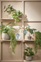 Mica Decorations Hendrick Bloempot - 21x21x19 cm - Cement - Créme